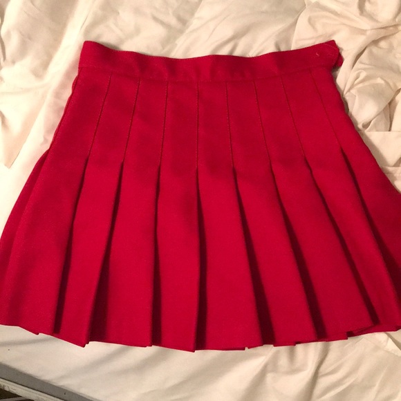 red american apparel tennis skirt - Picture 2 of 3